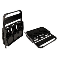 Avento Foldable Bottle Rack for 6 Bottles