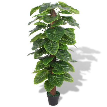 Artificial Taro Plant with Pot 145 cm Green