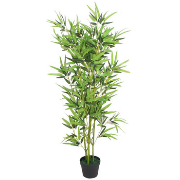 Artificial Bamboo Plant with Pot 120 cm Green