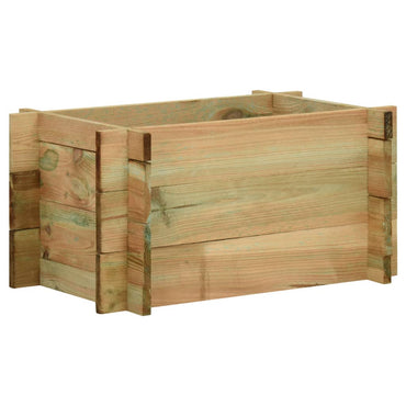 Garden Raised Vegetable Bed Impregnated Pinewood 40 cm