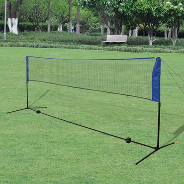 Badminton Net Set with Shuttlecocks 300x155 cm