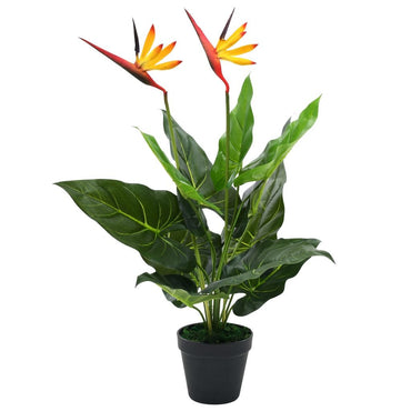 Artificial Strelitzia Reginae Plant Bird of Paradise 66 cm