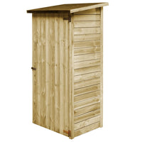 Garden Tool Shed Impregnated Pinewood 182x76x175 cm