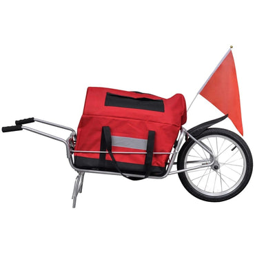Bicycle Cargo Trailer Onewheel with Storage Bag