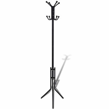 Rousseau Coat Rack Alba Metal Black