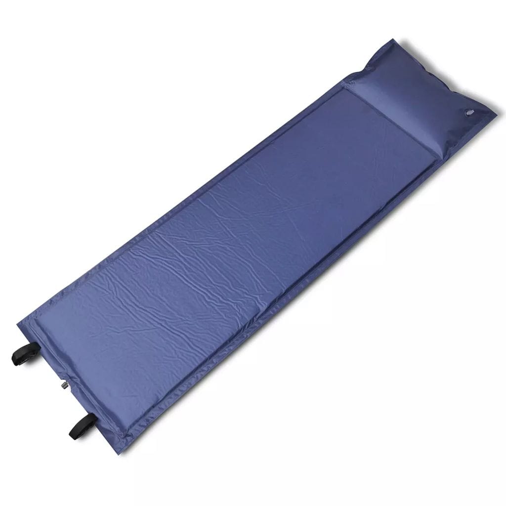 Blue Selfinflating Sleeping Mat 185 x 55 x 3 cm (Single)