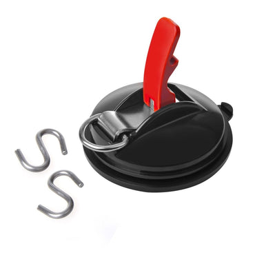 ProPlus Suction Cup Fastener with Ring and 2 Shooks 758082