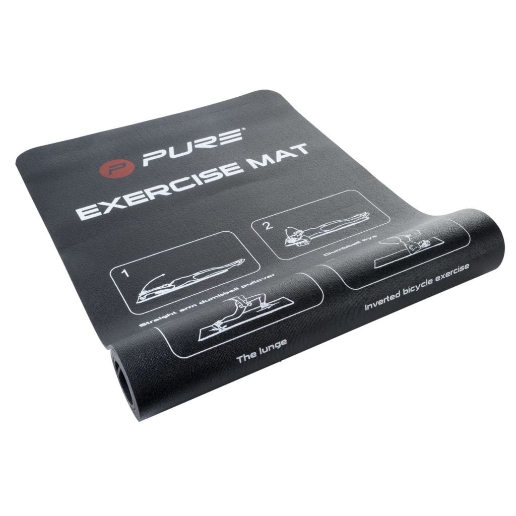 Pure2Improve Exercise Mat 182x61 cm Black P2I290000
