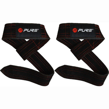 Pure2Improve Buffalo Leather Lifting Straps 60x4 cm