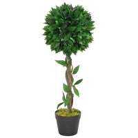 Artificial Plant Bay Tree with Pot Green 70 cm