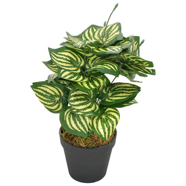 Artificial Plant Watermelon Leaves with Pot Green 45 cm