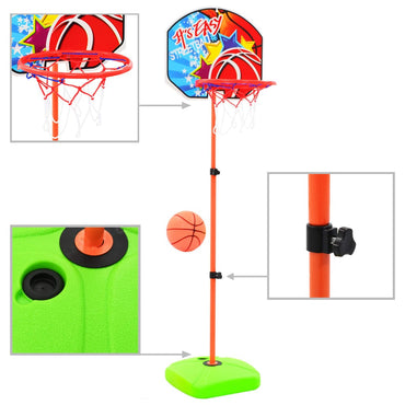 Kids' Basketball Hoop and Ball Set