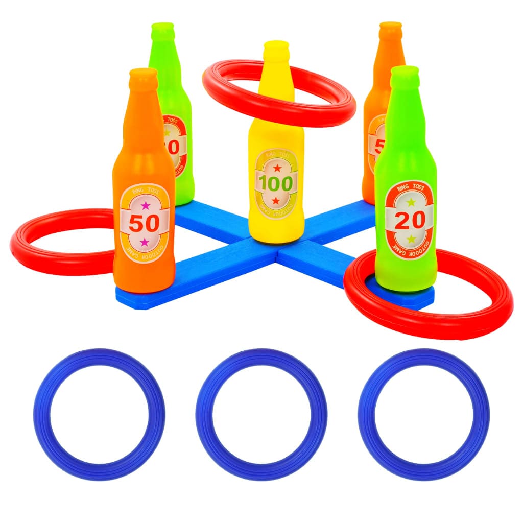 Kids' Ring Toss Game Set 42x42x23.5 cm