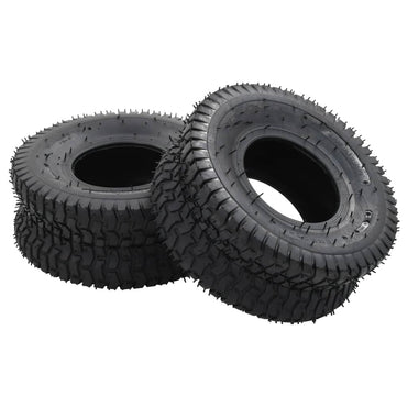 Wheelbarrow Tyres 2 pcs 15x6.006 4PR Rubber