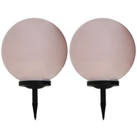 Outdoor Solar Lamp LED Spherical 40 cm RGB