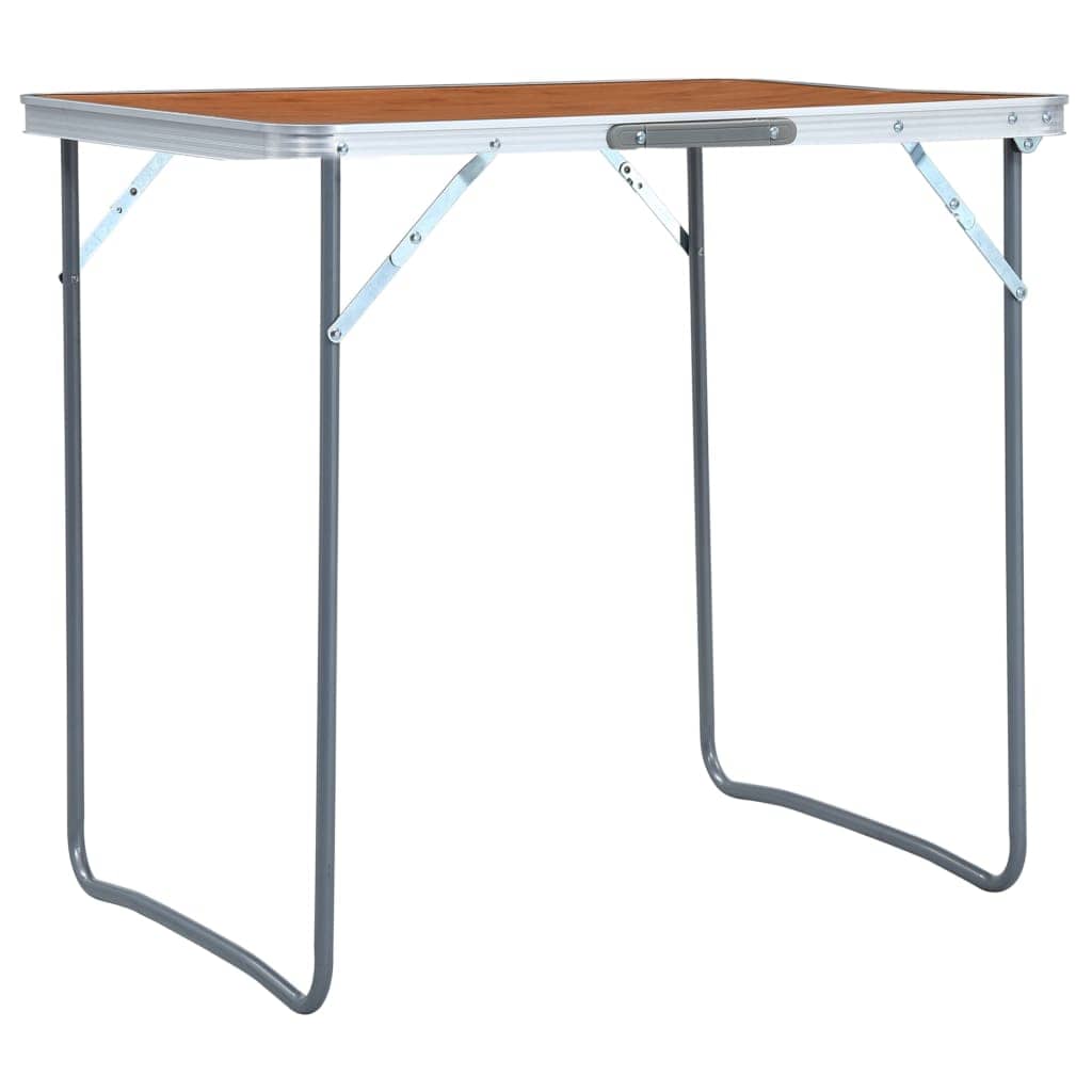 Folding Camping Table Aluminium 60x45 cm