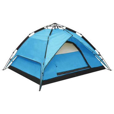 PopUp Camping Tent 23 Person 240x210x140 cm Blue