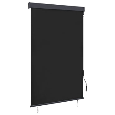 Outdoor Roller Blind 120x250 cm Anthracite