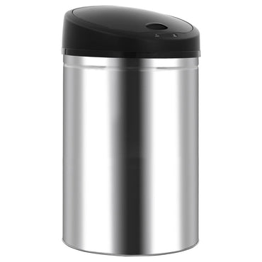 Automatic Sensor Dustbin Garbage Bin 52 L Stainless Steel