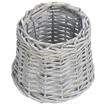 Lamp Shade Wicker 20x15 cm Brown
