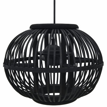 Pendant Lamp Black Willow 40 W 30x22 cm Globe E27
