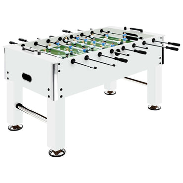 Football Table Steel 60 kg 140x74,5x87,5 cm White