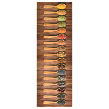 Kitchen Floor Mat Washable Spoon 45x150 cm