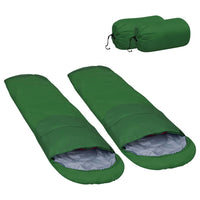 Lightweight Sleeping Bags 2 pcs Green 15??? 850g