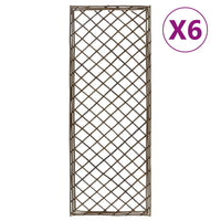 Garden Trellises 6 pcs 45x120 cm Willow