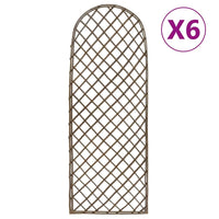 Garden Trellises 6 pcs 45x120 cm Willow