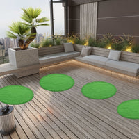 Artificial Grass with Studs Dia.95 cm Green Round