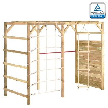 Cimbing Frame 240x100x170 cm Impregnated Pinewood
