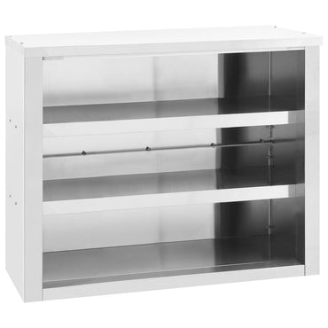 Kitchen Wall Cabinet 90x40x75 cm Stainless Steel