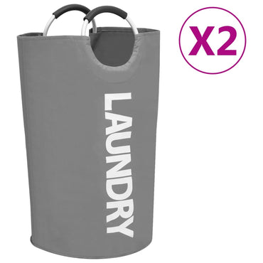 Laundry Sorter 2 pcs Grey