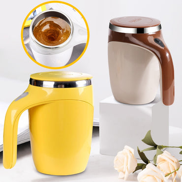 Magnetic Automatic Stirring Thermos Mug