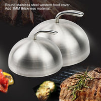 Stainless Steel Dome Food Lid Cover