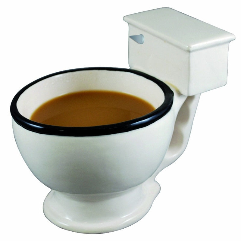 Novelty Wc Toilet Ceramic Mug