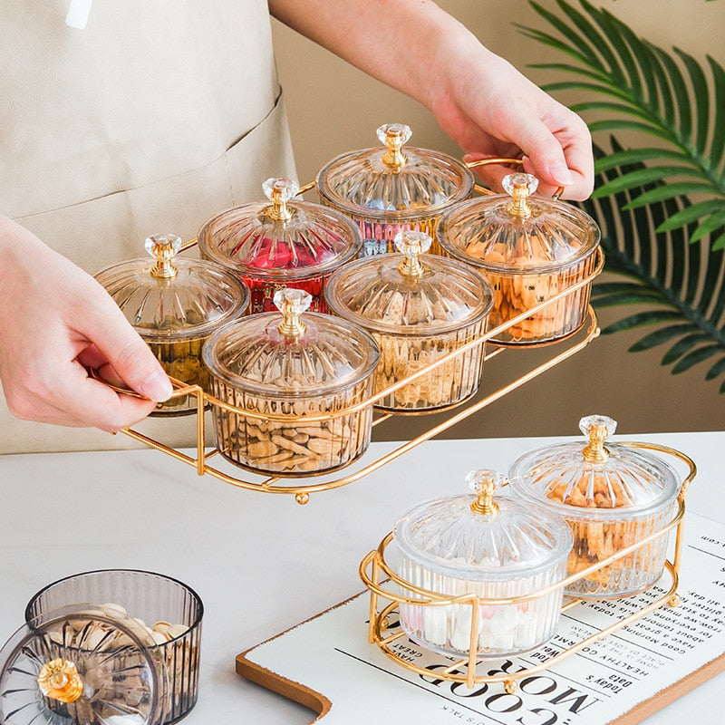 Transparent Dried Fruit Snack Dishes