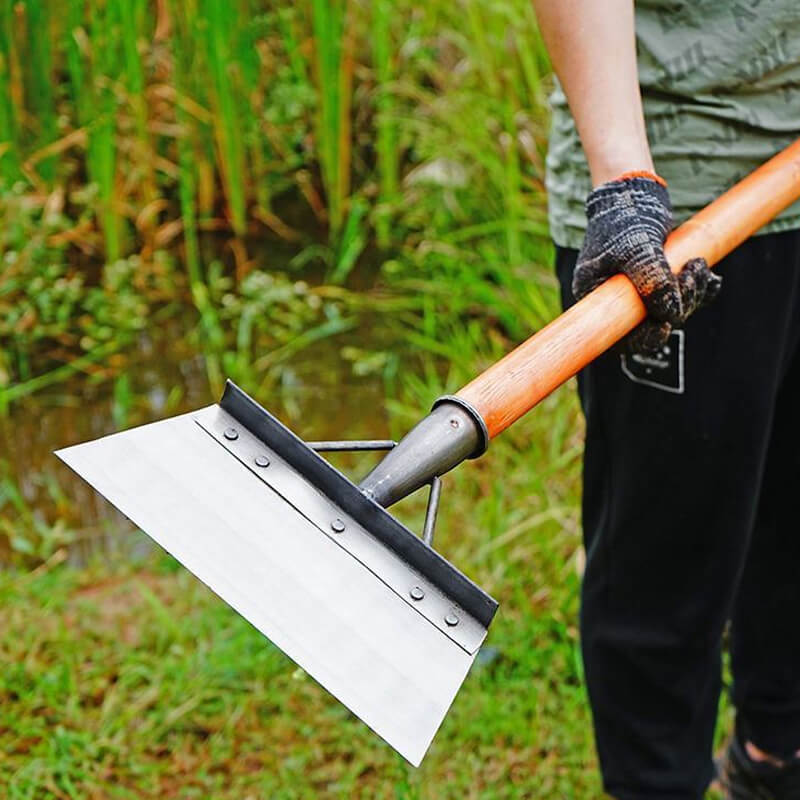 Large Outdoor Steel Cleaning Shovel