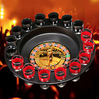 16 Shots Novelty Drinking Roulette Set