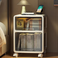 Unique Luxury White Bedside Table