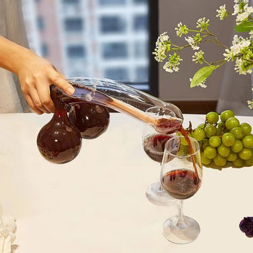 Unique Glass Wine Decanter