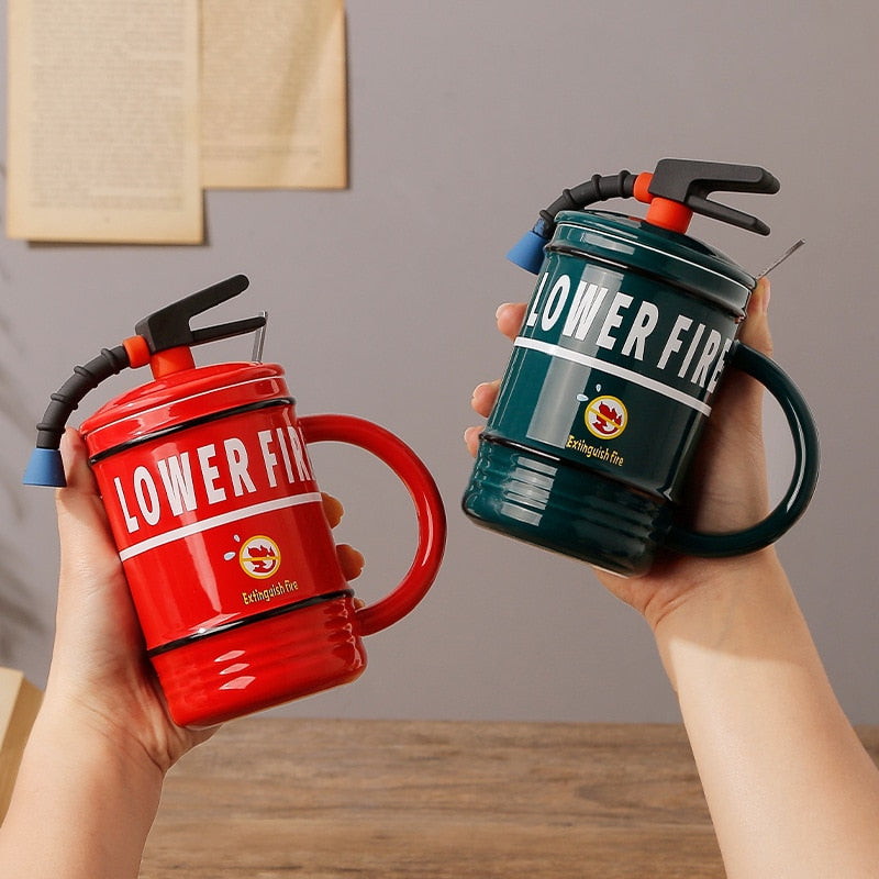 Creative Fire Extinguisher Drinking Mugs