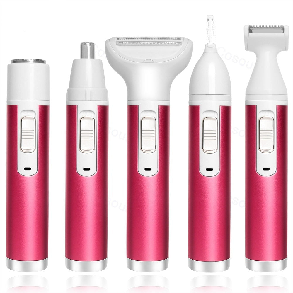 5 in 1 Body Hair Removal Epilator