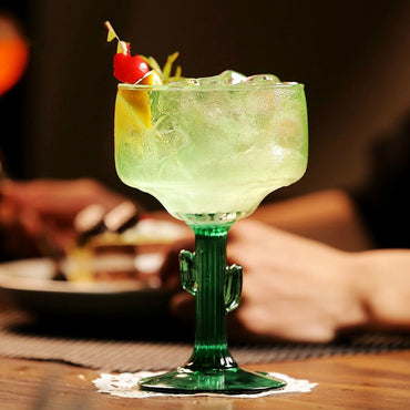 Cactus Shaped Cocktail Glass