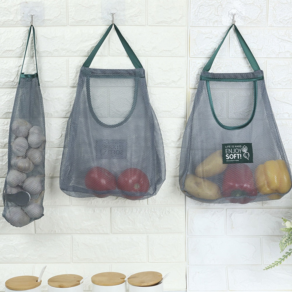 Fruit And Vegetable Hanging Storage Mesh Bag