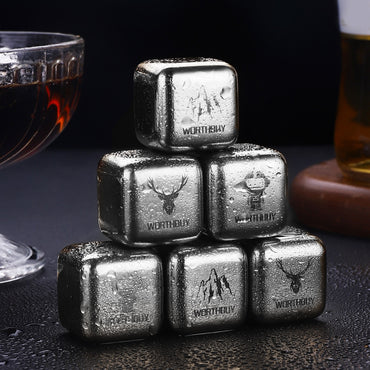 Reusable  Stainless Steel Ice Cubes