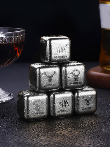 Reusable  Stainless Steel Ice Cubes