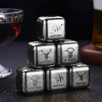 Reusable  Stainless Steel Ice Cubes