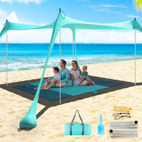 Large Family Beach Canopy